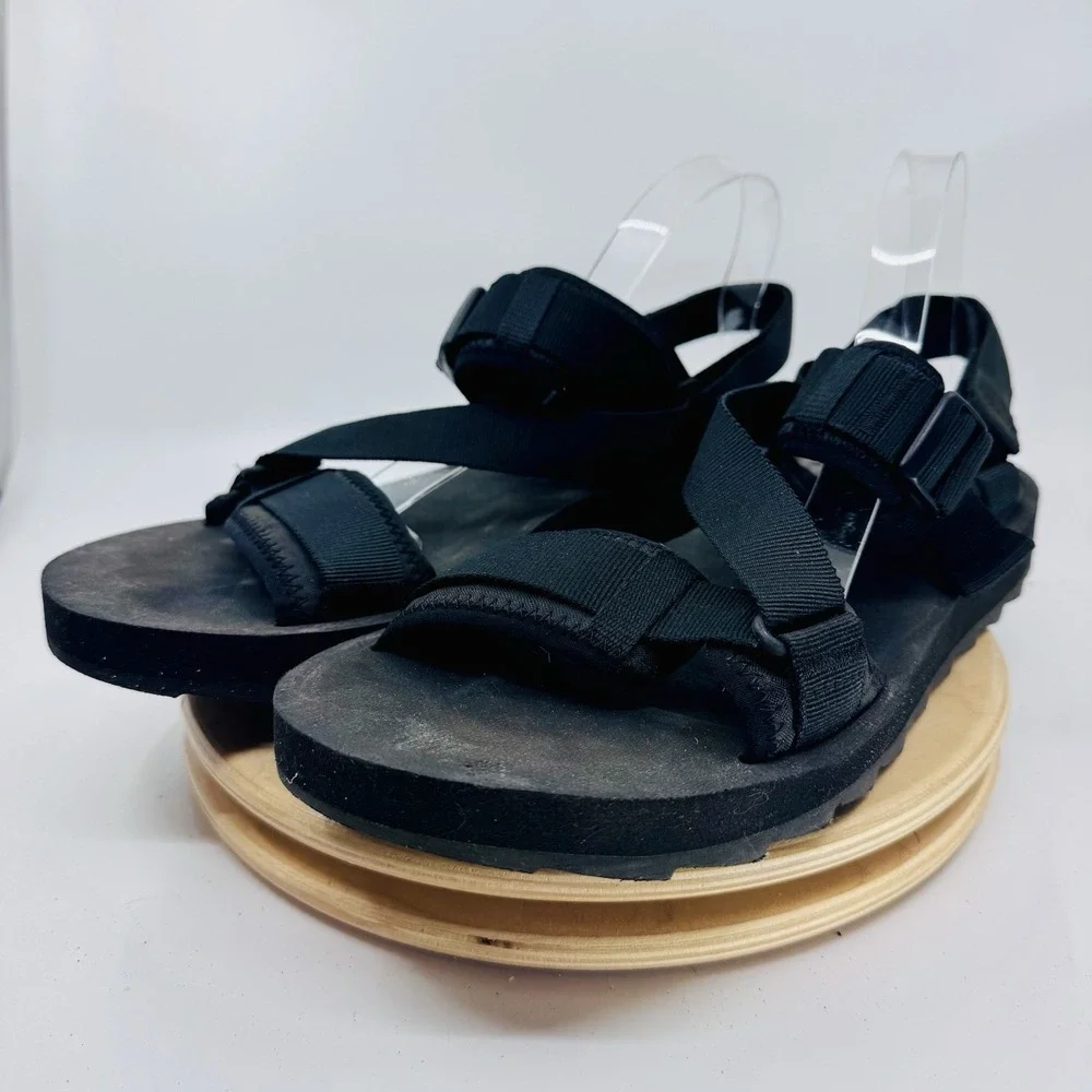 Merrell Alpine Strap Sandals Mens 13 Black Hiking‎ Outdoor Sport Sandals